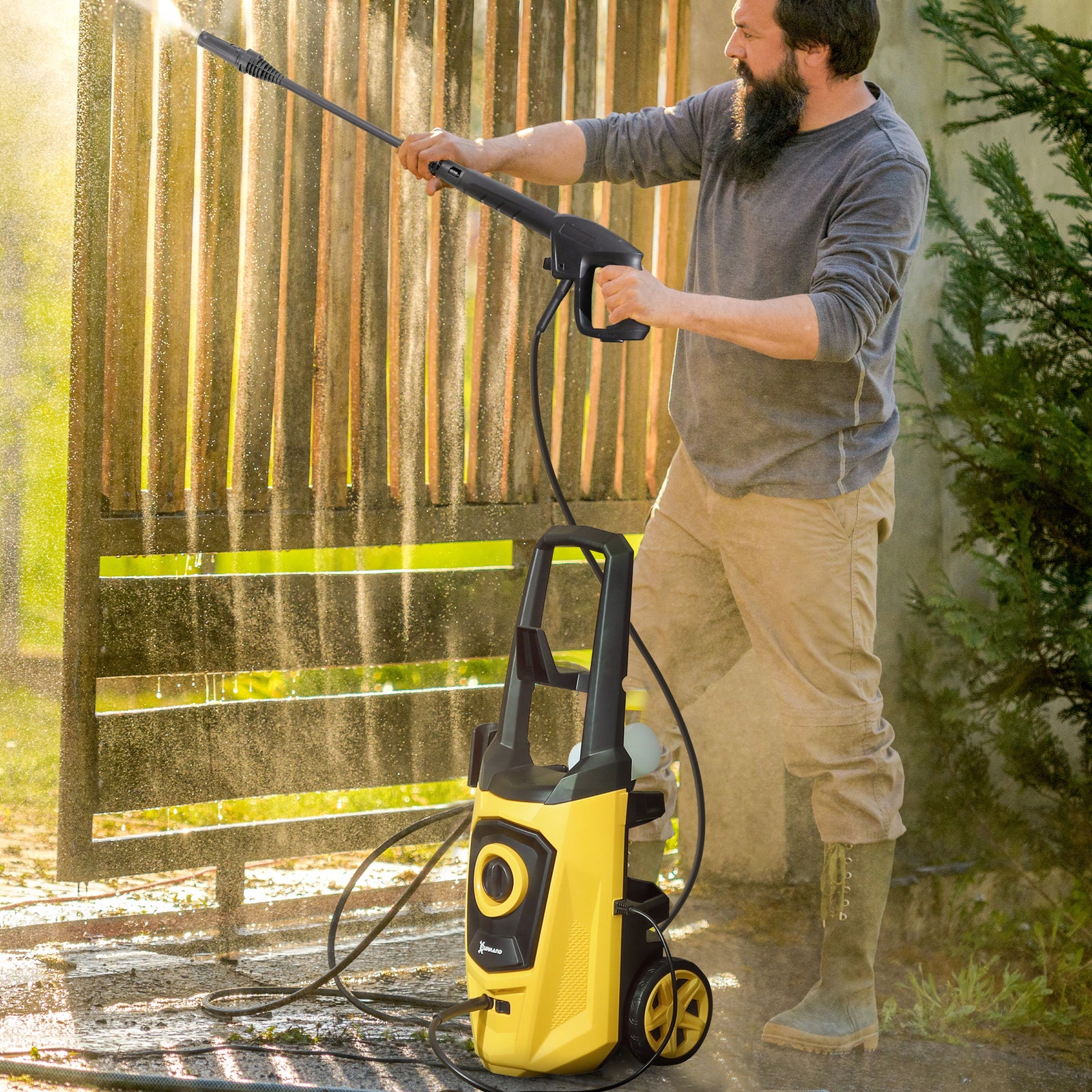 High-performance Power Washer 1800w, 150 Bar, 510 L/h