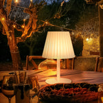 Outdoor Table Lamp With Solar And Usb Charge, Cordless