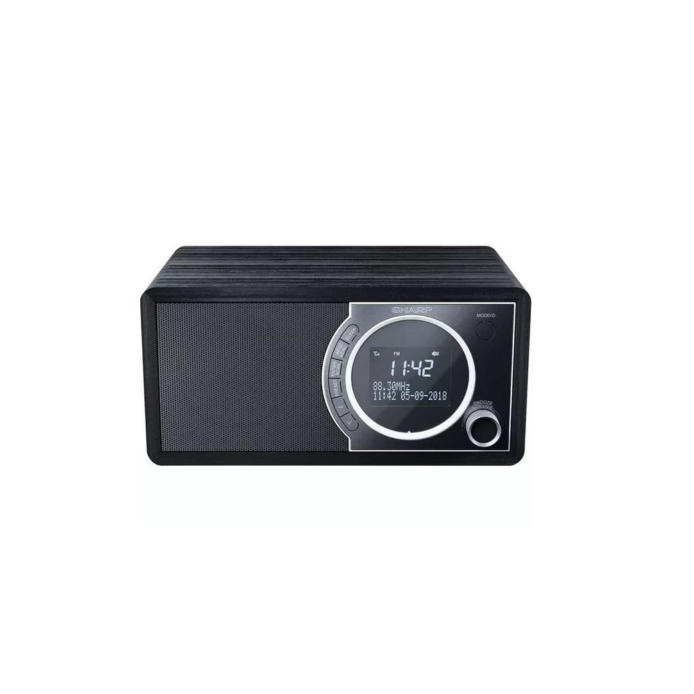 Dr-450(bk) 6w Dab+ Fm Bed Side Bluetooth Radio, Led Display | Black