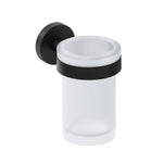 Toothbrush Holder Tumbler, Matt Black, Wall-mounted, Start Collection