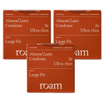 3x Ultra-thin Condoms For Safer Sex & Contraception, 9 Pack