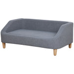 Dog Sofa Bed Cat Sofa W/ Soft Cushion For Small Medium Large Dogs | Gray