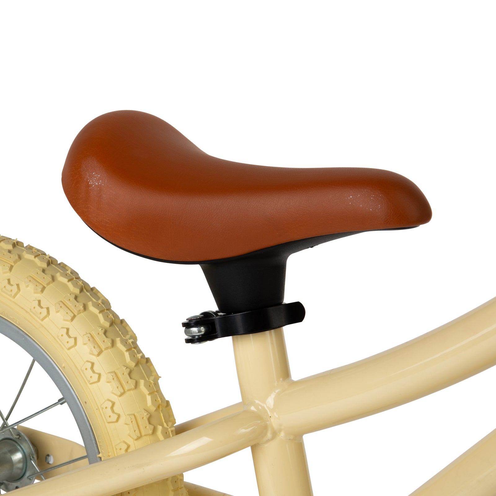 Bigjigs Toys Cream Balance Bike For Toddlers