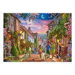 The House of Puzzles Mermaid Street 1000 Piece Puzzle