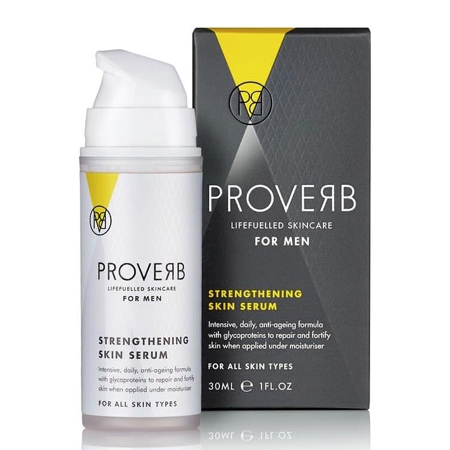 Proverb Life Fuelled Strengthening Skin Serum Men Anti-ageing Treatment 30ml