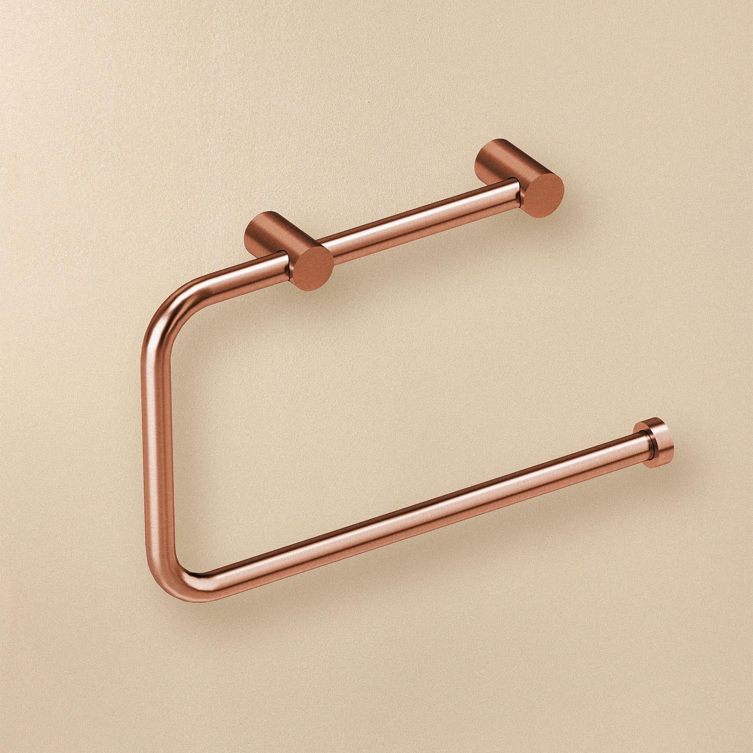 Towel Ring, Brushed Logic Collection | Copper