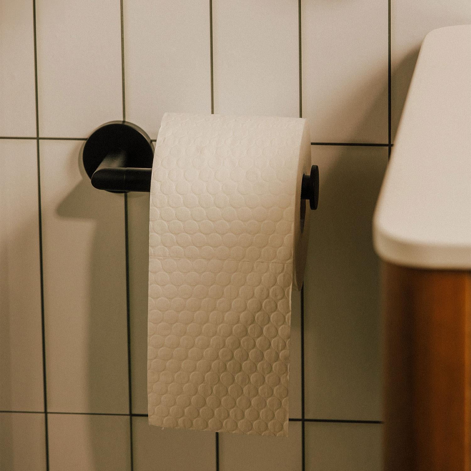 Right Toilet Roll Holder, Chrome, Hidden Fixings, Start Collection