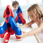 Blue Rocket Toy, Made From 100% Recycled Plastic