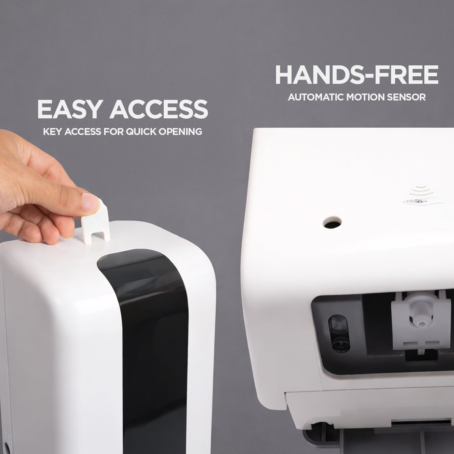 Automatic Hand Sanitiser Dispenser with Infrared sensor, Bracket & Stand