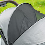 AIYAPLAY Baby Stroller With Adjustable Seat, Travel Pushchair
