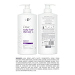DOVE Scalp + Hair Therapy Density & Growth Shampoo 700ml 6 Pack, Zinc Care