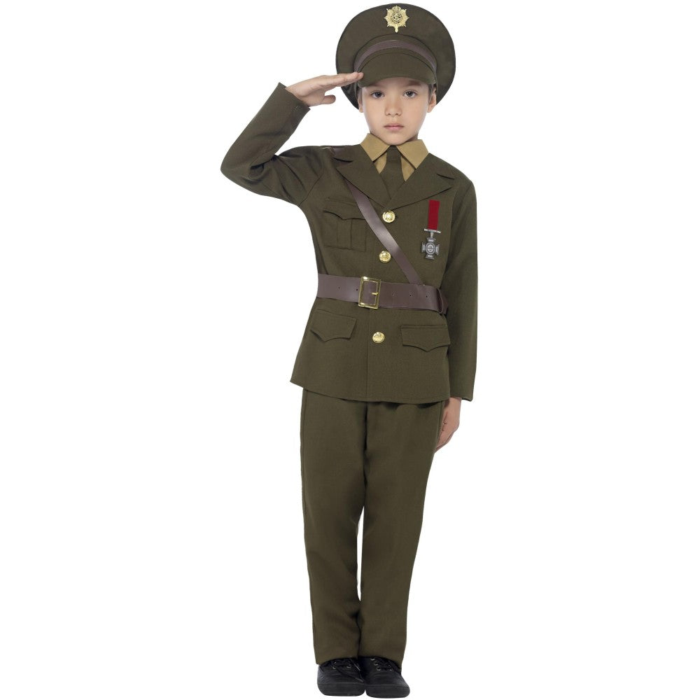 Army Officer Costume | Age 10-12