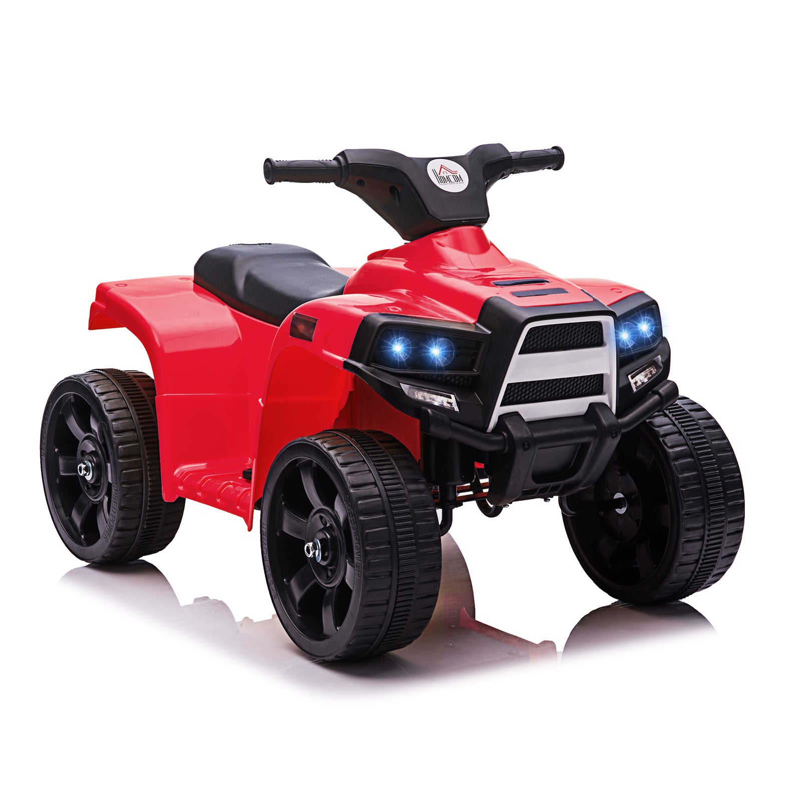 6 V Kids Ride On Cars Electric Atv For 18-36 Months Toddlers | Red