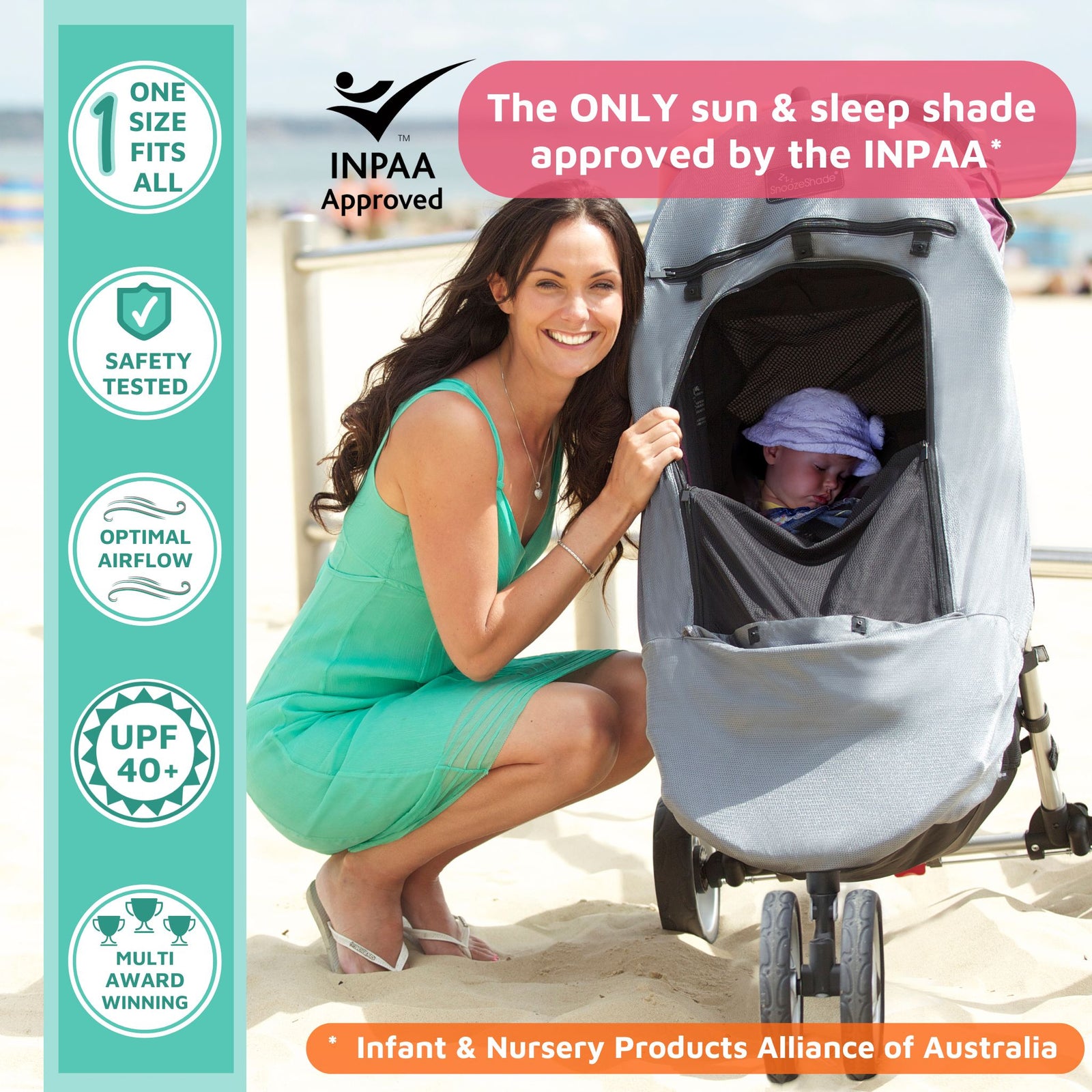 Plus Deluxe Pram Or Stoller Shade