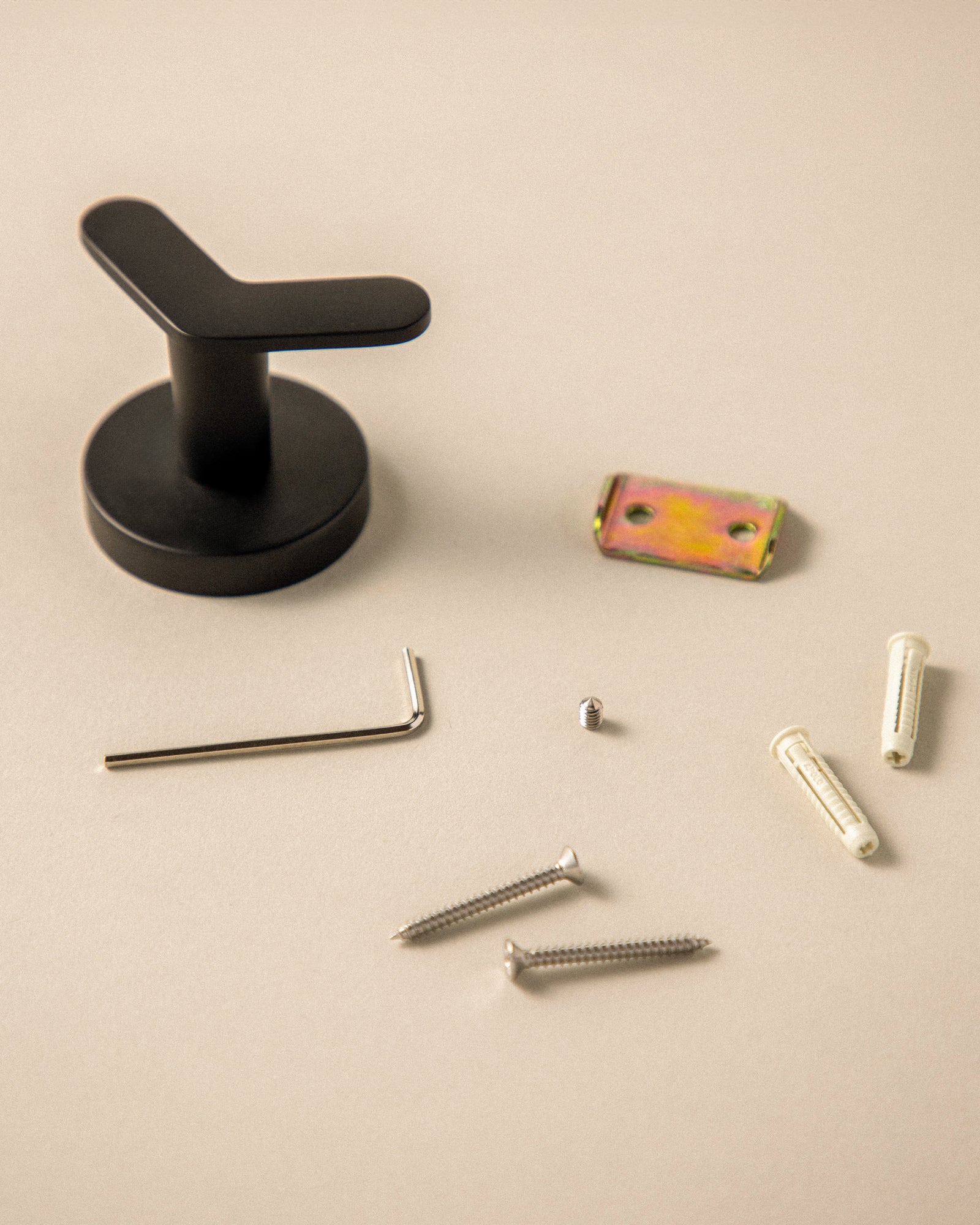 Double Towel Hook, Robe & Coat Hook, Chrome, Start Collection