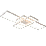 Modern 40w Integrated Led Square Ceiling Light | One Size | White