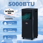 5000 Btu Portable Air Conditioner Timer Home Office