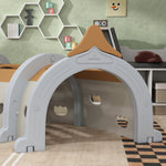 Kids Play Tunnel For Crawl And Climb, Monkey Design, For 3-6 Years, Brown