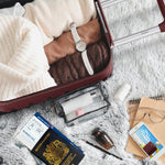 45x36x20cm Lightweight Underseat Cabin Carry On Suitcase - 100+ Airline Approved - Hard Shell Luggage - 4 Wheels | 45 x 36 x 20cm | Burgundy