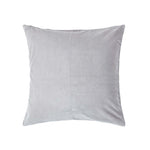Luxury Cotton Velvet Cushion Cover | 40cm x 40cm | Light Grey