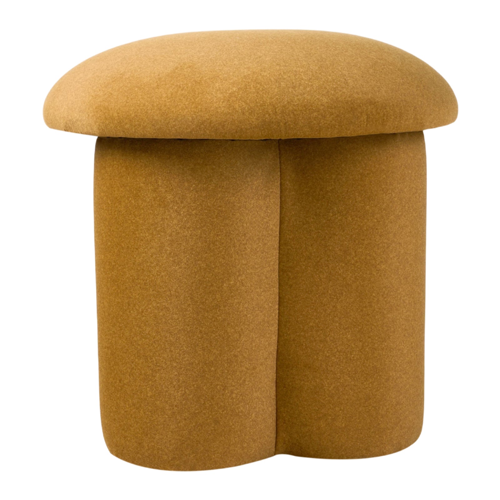 Breeins Modern Mushroom-shaped Upholstered Footstool