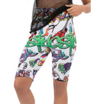 90s Unisex Graffiti Cycling Shorts | Small/Medium