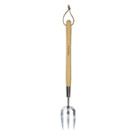 Stainless Steel Border Hand Fork With Ash Handle