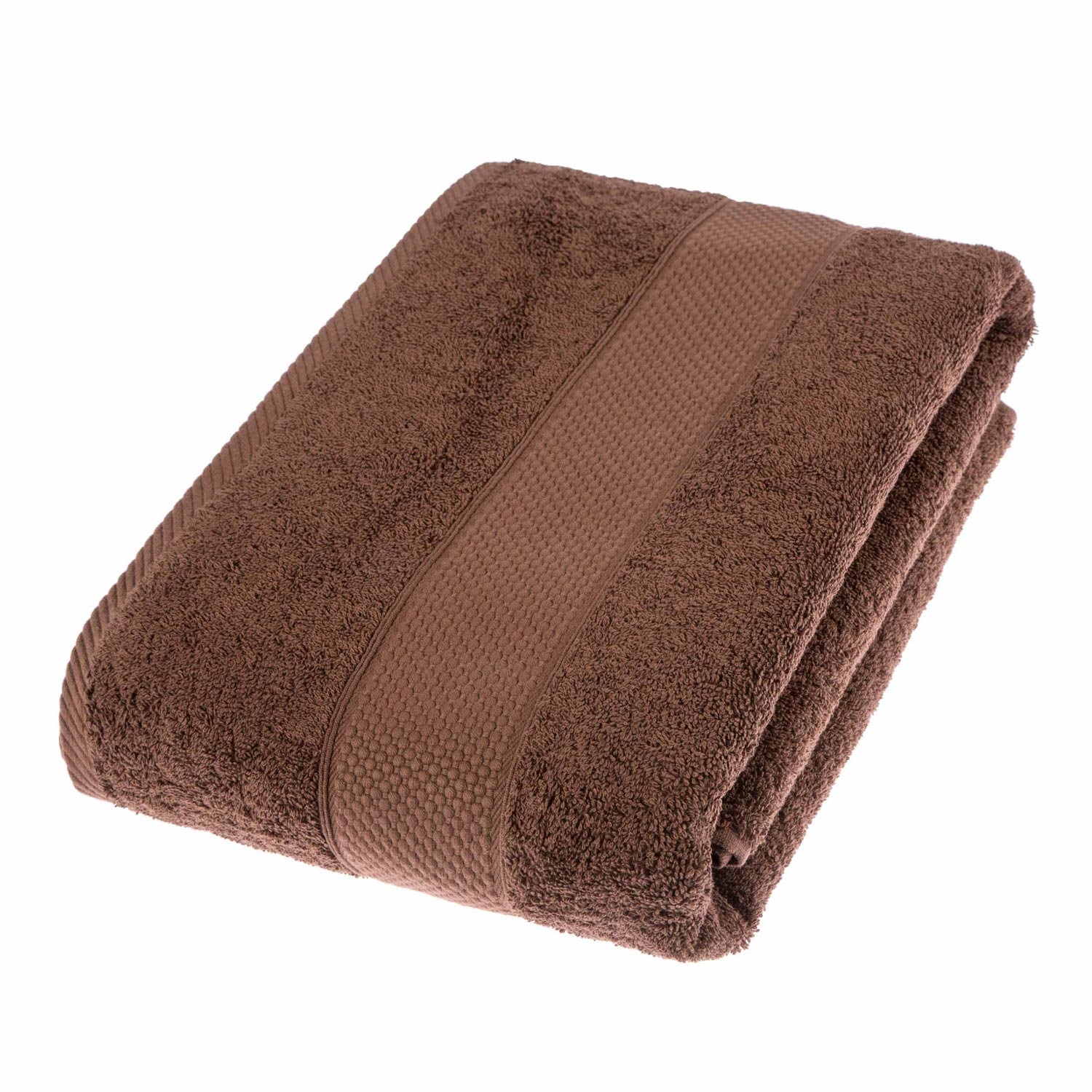 Turkish Cotton 500gsm Towel | Bath Sheet | Chocolate