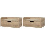 Floating Nightstand Set Of 2, Nightstand With Drawer | Set of 2 | Natura
