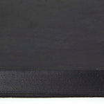 HOMESCAPES Black Rubber Surround For Doormats, 50 X 81 Cm