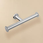 Toilet Roll Holder With Lid 24,5cm, Silver, Architect S+ Collection
