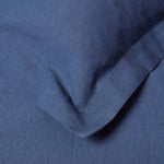 Linen Oxford Pillowcase | 48 x 74cm | Navy Blue