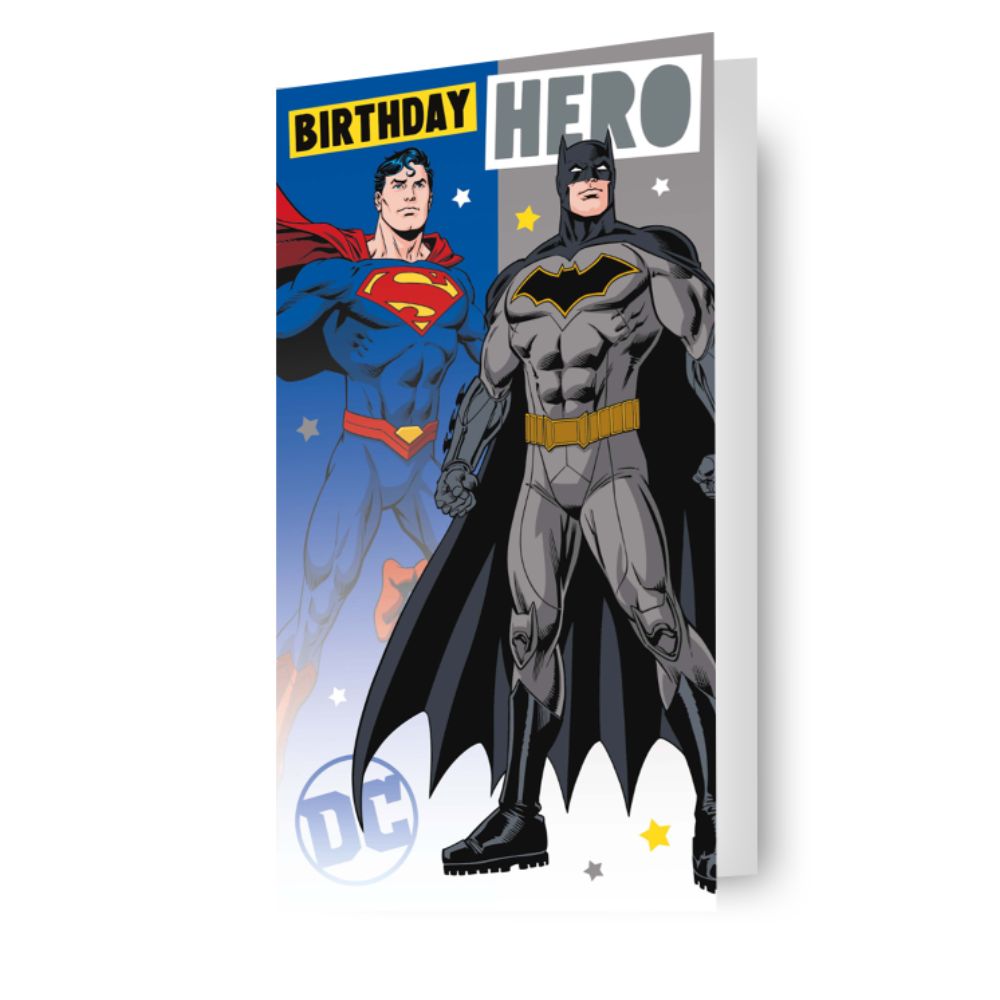 Justice League Fold Out Birthday Card Official Product