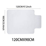 Pvc Clear Non-slip Office Chair Desk Mat Floor Carpet Floor Protector | Large