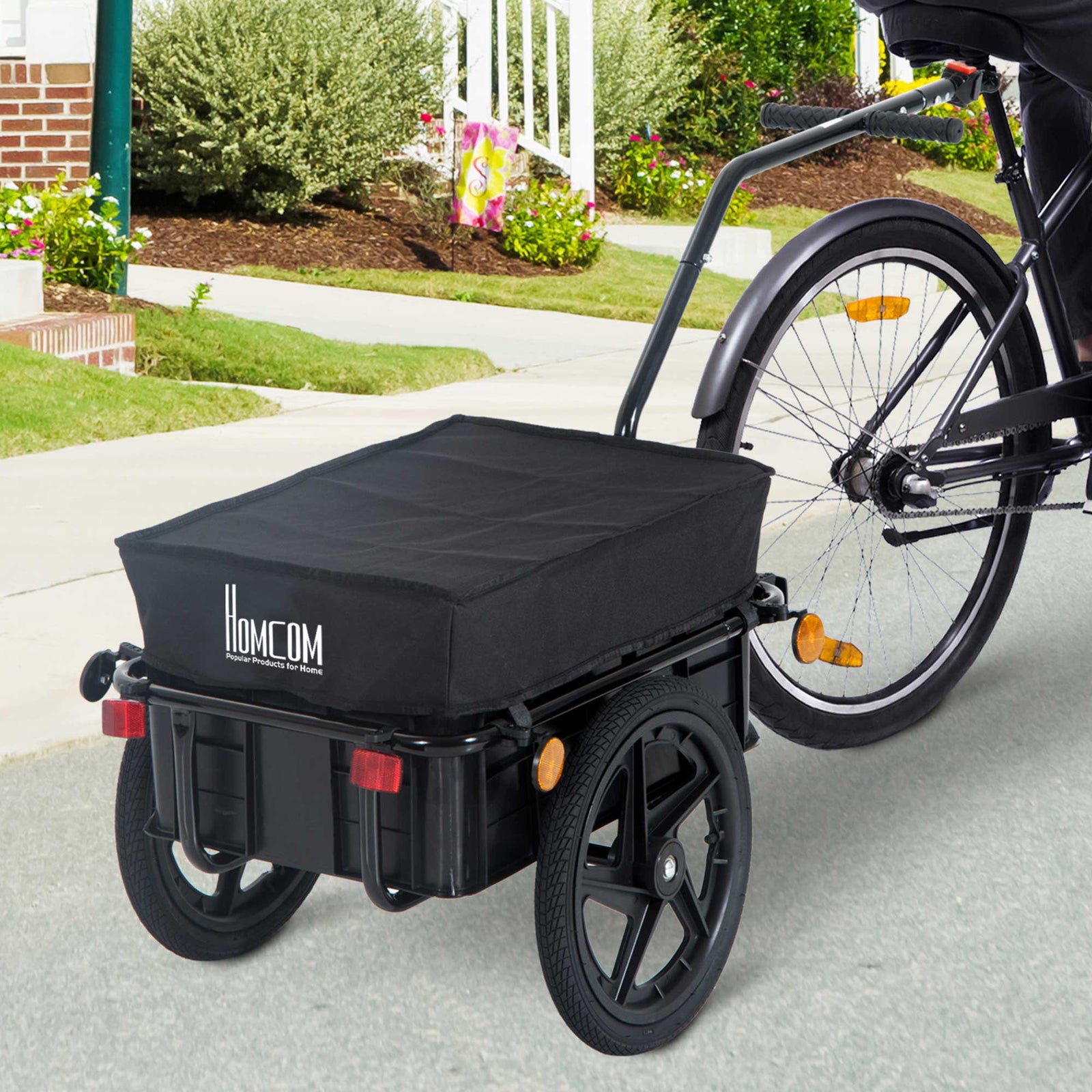 Cargo Trailer Bicycle Carrier Luggage Cart