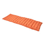 Outdoor Bench Cushion For 2 & 3 Seater Garden Seat Pad For Furniture, Kitchen, Dining & Indoor Use | 3 | Burnt Orange