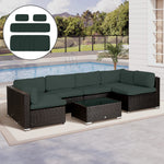 Garden Sofa Set Polyester Cover Replacement No Cushion | Gray