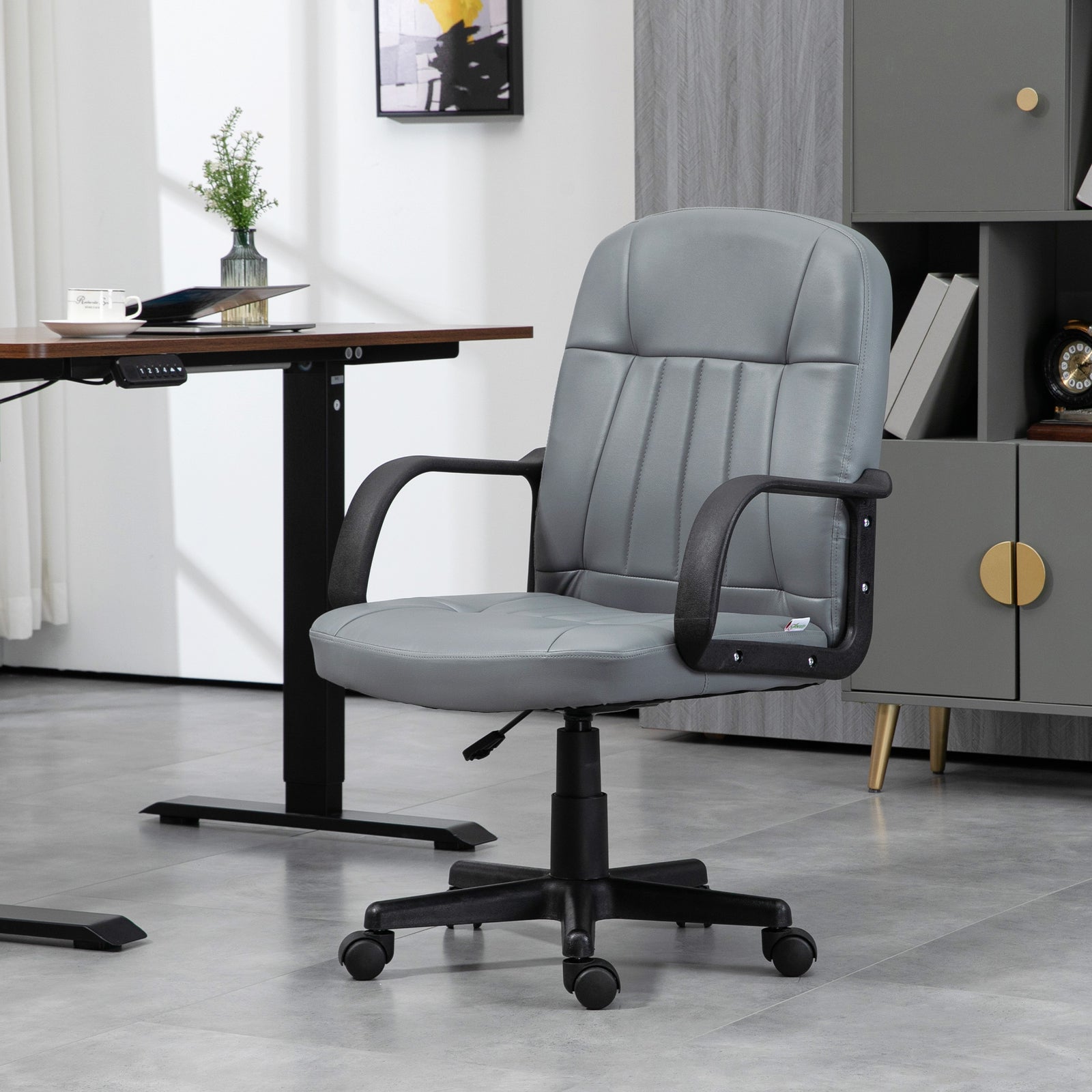 Swivel Executive Chair Pu Leather