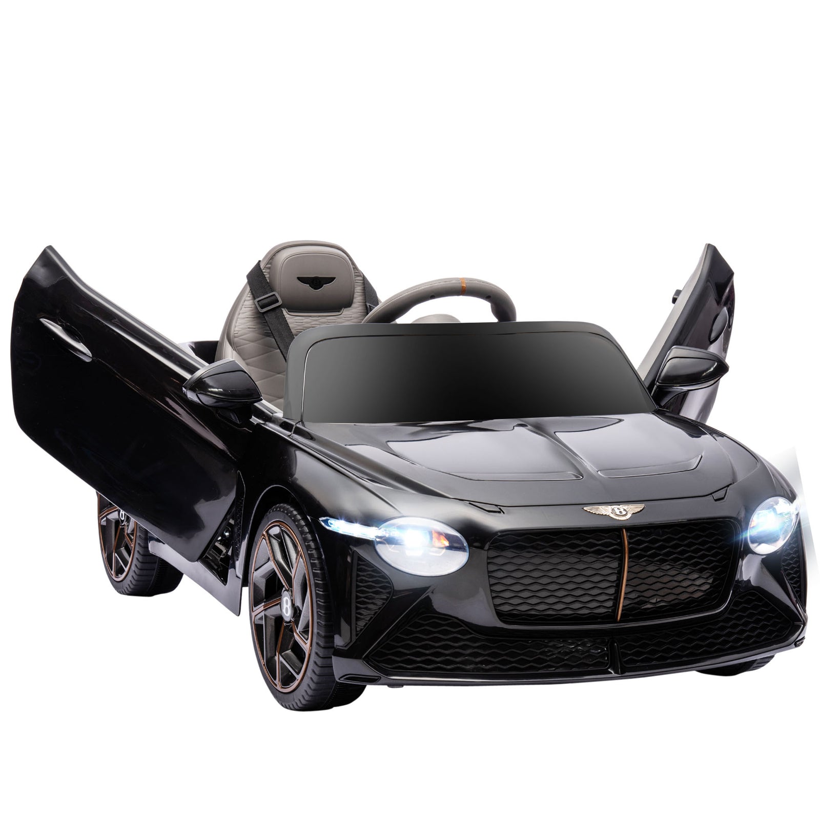 Bentley Bacalar Licensed 12v Kids Electric Ride-on W/ Remote | Black