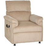 Massage Recliner With Quiet Motor, Power Reclining Chair | Brown