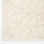 Cotton Tufted Rug Union Jack Plain Embossed Mat | 150cm x 95cm | Ivory