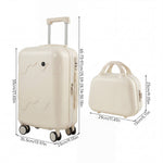 Breeins 2-piece Travel Suitcases Luggage Set