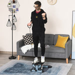 Stepper Machine With Resistance Bands And Cushion Mat | Black