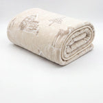 Norway Fleece Throw | 130cm x 170cm | Cream