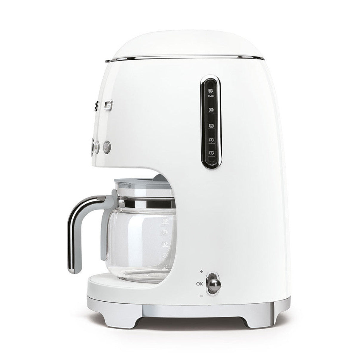 Dcf02 Drip Filter Coffee Machine With Spare Glass Carafe | White