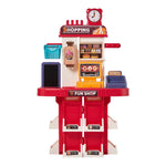 Children Pretend Supermarket Shopping Playset 48pcs Toy Accessory Set
