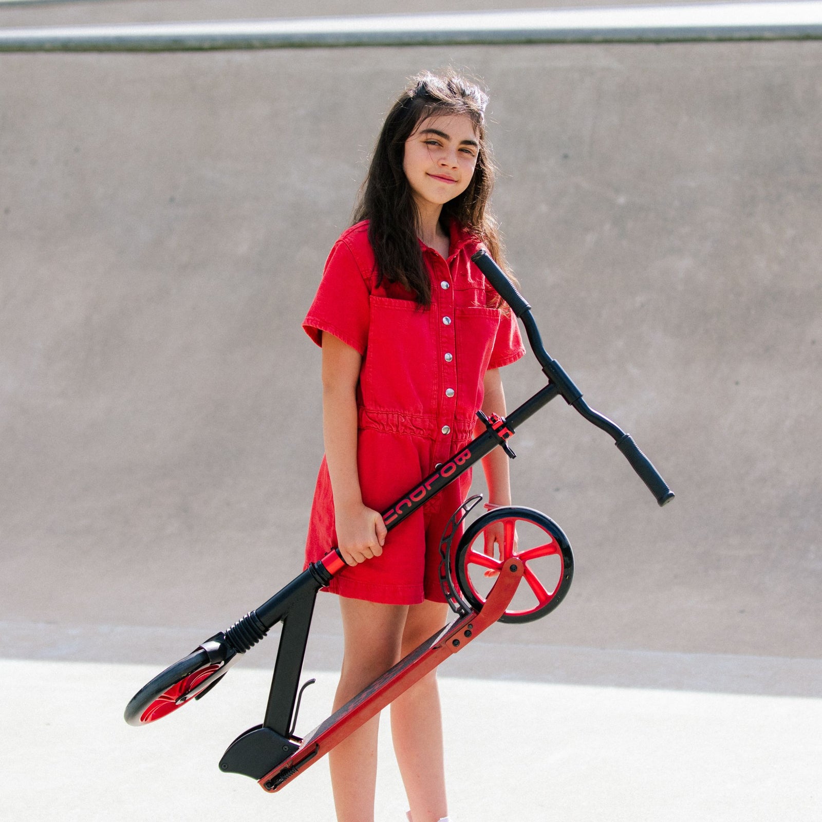 Big 2 Wheel Scooter | Burgundy