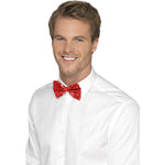 Sequin Bow Tie | Red