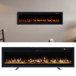 40 Inch Electric Fireplace With Remote 12 Flame Colours 1500w
