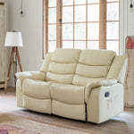 Almeira 2 Seat Recliner Sofa | 2 | Cream